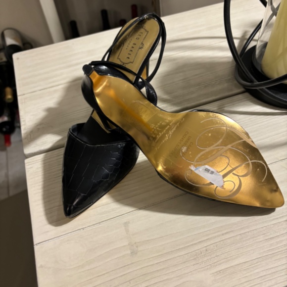 Ted Baker London slingback leather pumps size 39 New us 8 - Picture 4 of 5